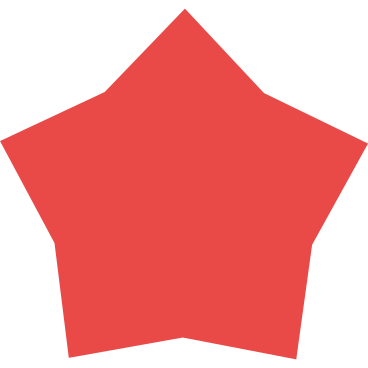 Красная звезда в PNG, SVG