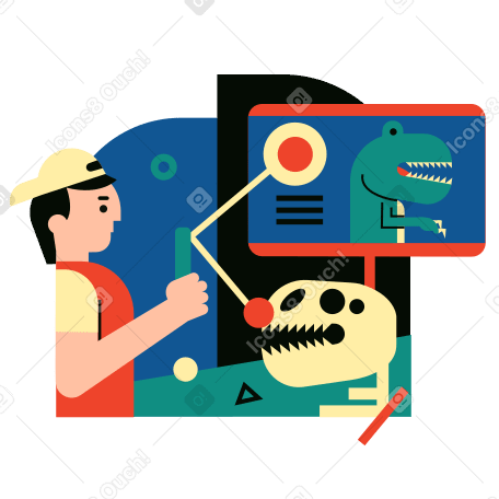 Augmented Reality Illustration in PNG, SVG