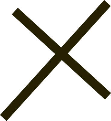 Black x PNG, SVG