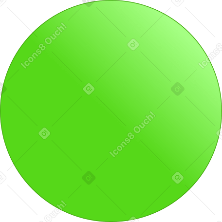 원 녹색 배경 PNG, SVG