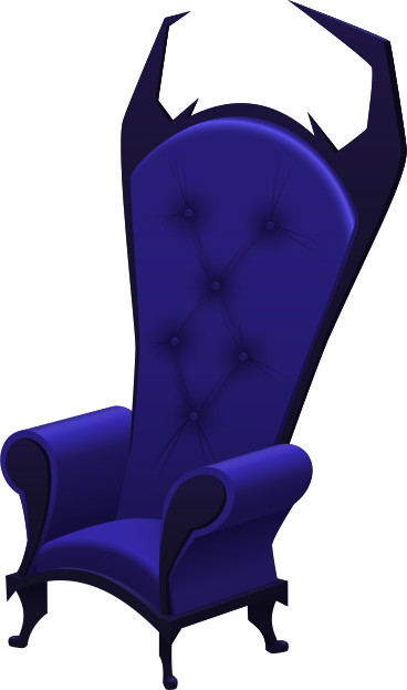 gothic armchair PNG, SVG