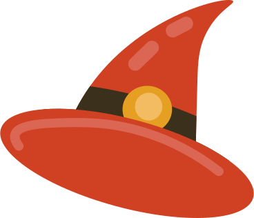 Sombrero de bruja PNG, SVG