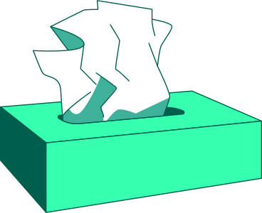 коробка для салфеток в PNG, SVG