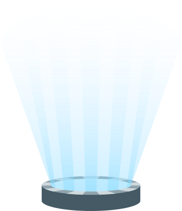 holographic projector PNG, SVG