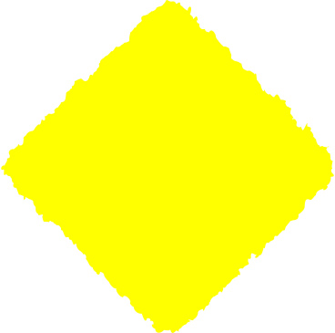 마름모 노란색 PNG, SVG