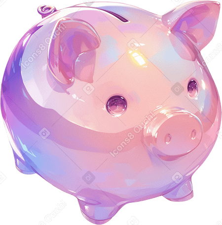 piggy bank PNG, SVG