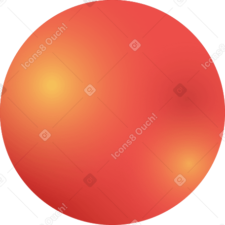 red ball PNG, SVG