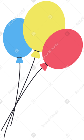 balões PNG, SVG