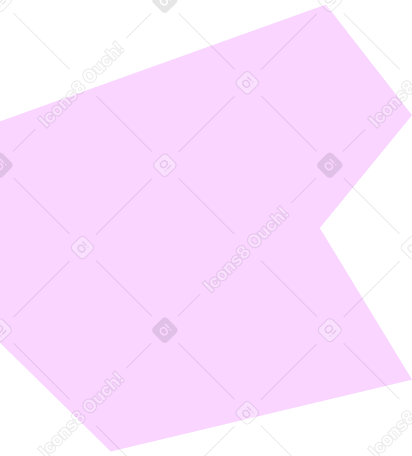 pink polygon PNG, SVG