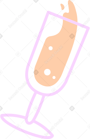 champagne dripping PNG, SVG