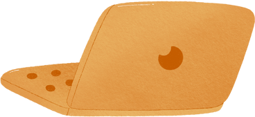 yellow laptop PNG, SVG