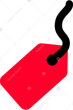 red label sale Illustration in PNG, SVG