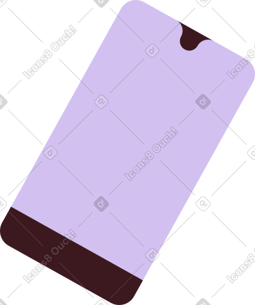 Blank screen phone PNG, SVG