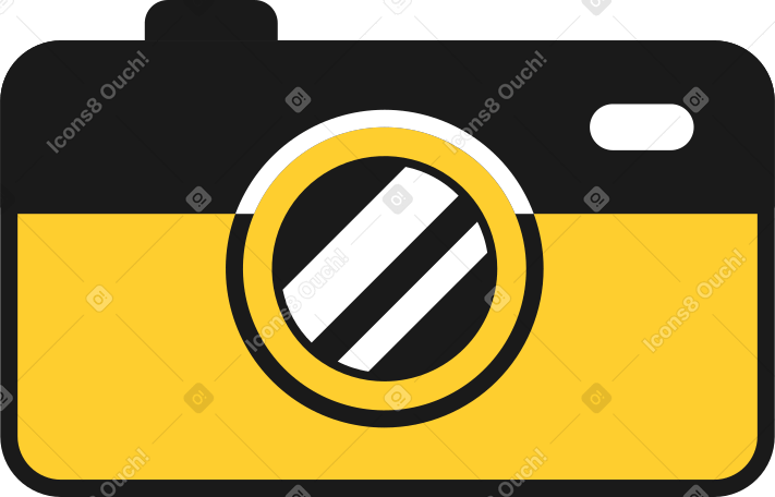 photo camera Illustration in PNG, SVG