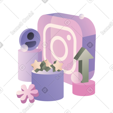 Instagram 的成功得益于良好的分析 PNG, SVG