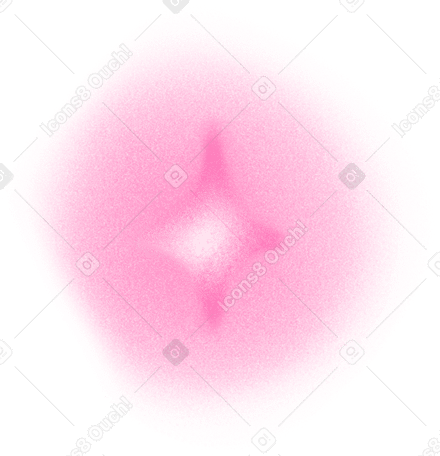 small shining pink star PNG, SVG