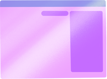 Purple transparent browser window в PNG, SVG