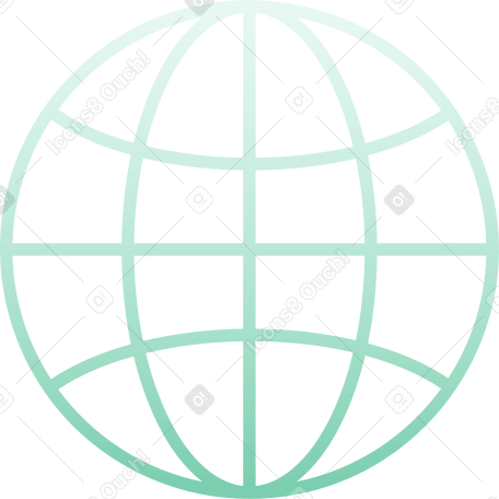 прозрачный значок глобуса в PNG, SVG