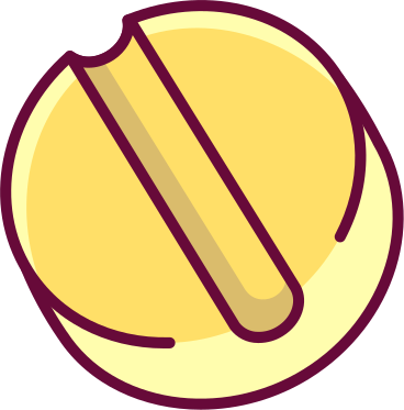 yellow round pill PNG, SVG