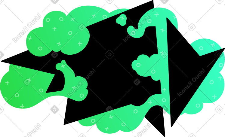 抽象背景绿色 PNG, SVG