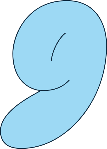 number nine PNG, SVG