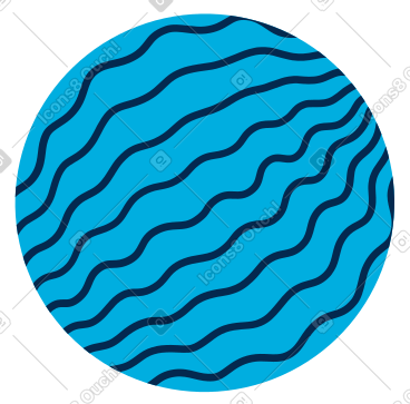 Blue planet PNG, SVG