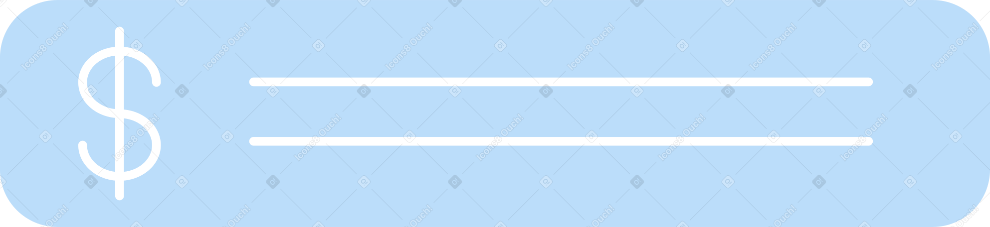 rectangle with information about dollar PNG, SVG