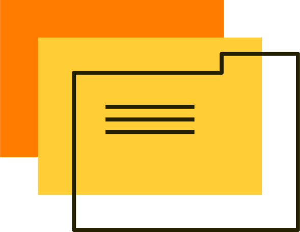 folders Illustration in PNG, SVG