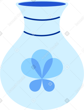 vase Illustration in PNG, SVG
