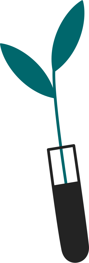 plant in test tube PNG, SVG