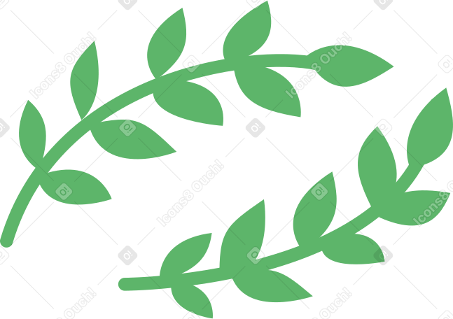 wreath Illustration in PNG, SVG
