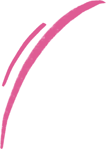 two pink curved lines PNG, SVG