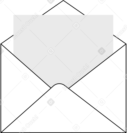 enveloppe avec lettre PNG, SVG