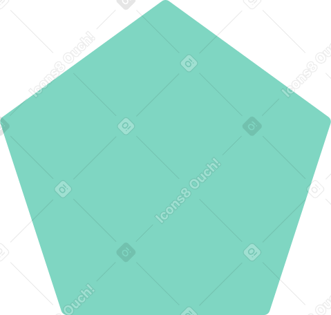 pentagon shape PNG, SVG