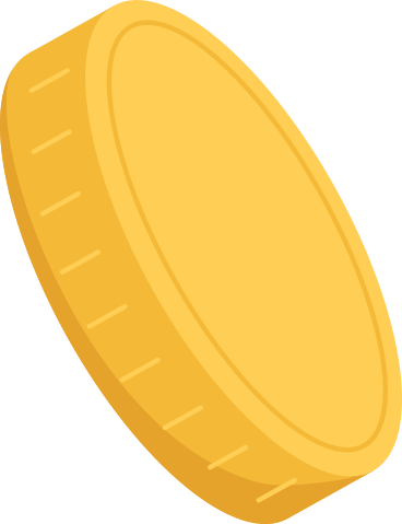 flying coin PNG, SVG