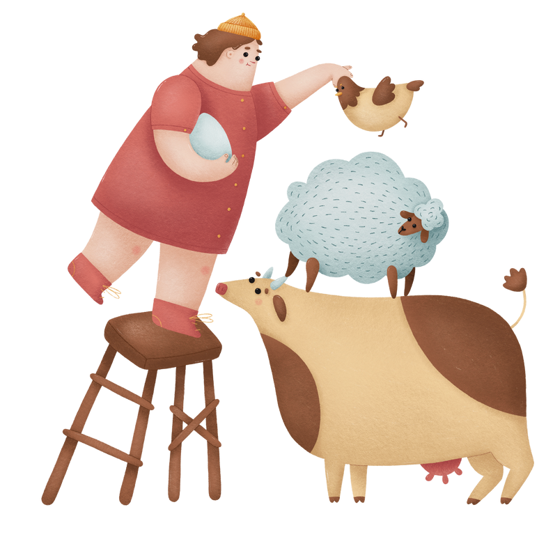 Team work Clipart illustration in PNG, SVG
