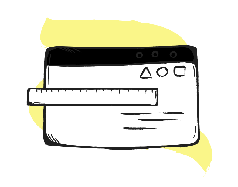 Immagine Vettoriale pianificazione del web design in PNG e SVG in stile | Illustrazioni Icons8