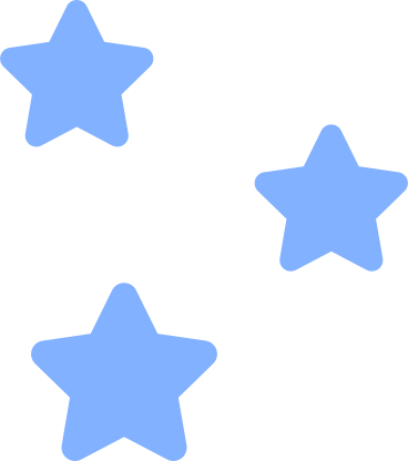 decorative stars animated illustration in GIF, Lottie (JSON), AE