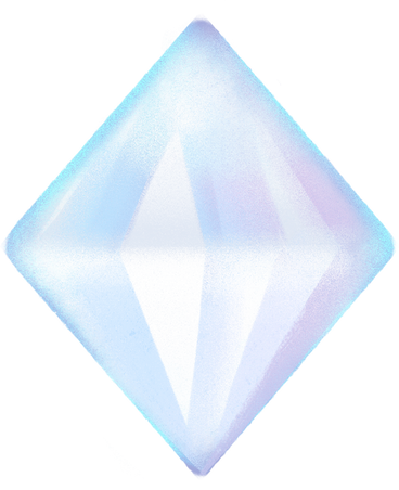 blue crystal PNG, SVG