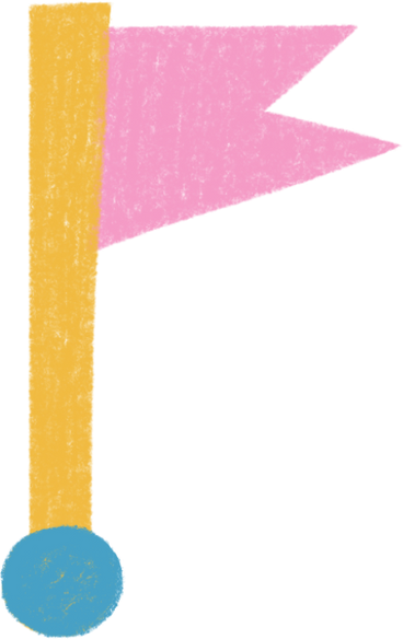 pink flag PNG, SVG