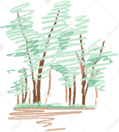 background with trees в PNG, SVG