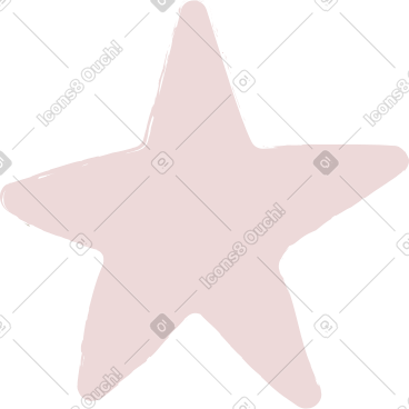 Pink star PNG, SVG