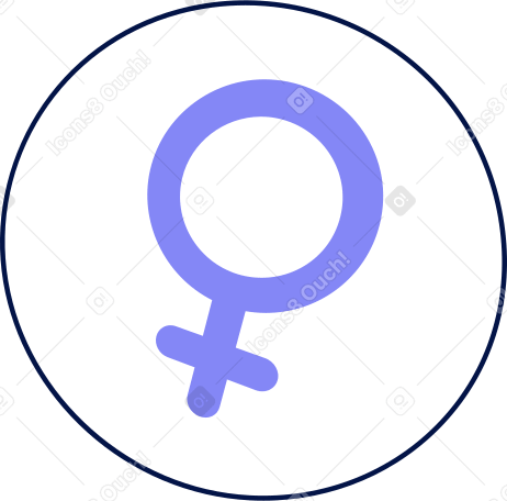 símbolo femenino PNG, SVG