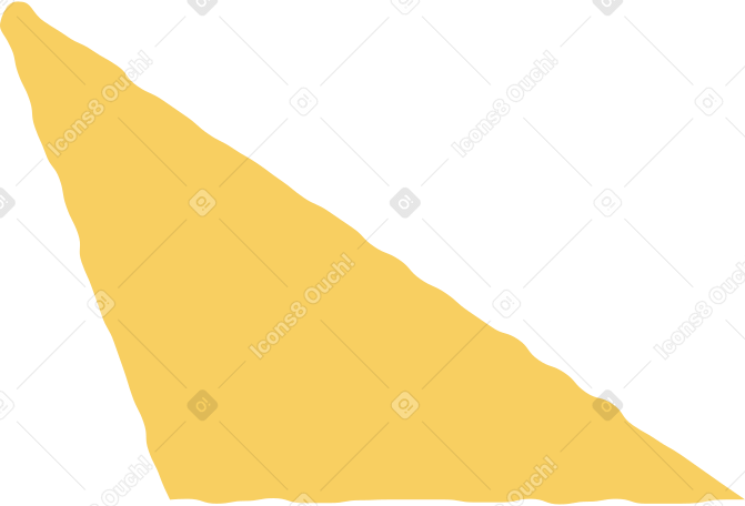 scalene yellow PNG, SVG