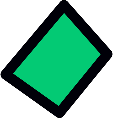 Grünes trapez PNG, SVG