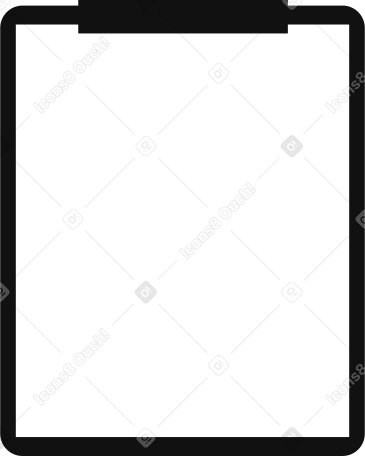 бумажный планшет в PNG, SVG