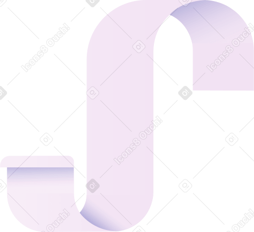 white ribbon Illustration in PNG, SVG
