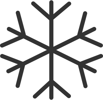 Black Snowflake Clipart Illustrations Images In Png And Svg
