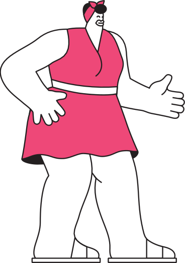 woman in pink dress PNG, SVG