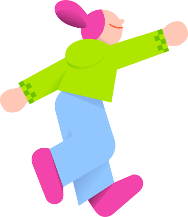 woman in green hoodie reaching hand up PNG, SVG
